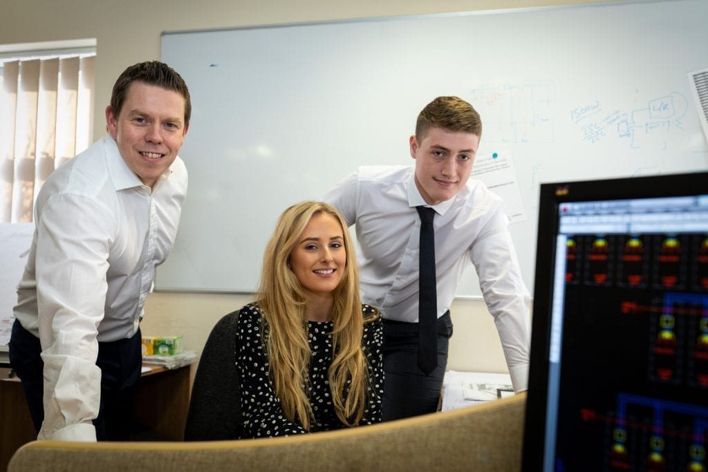 Desco two new PlanBEE Students Lana Whittaker and Luke